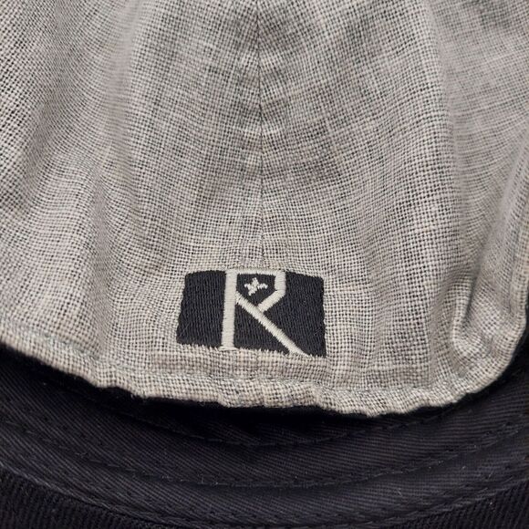 Routine Baseball Cap Men's Gray 7 1/4 Fitted Black Baseball Bats Emblem Hat - Picture 16 of 16